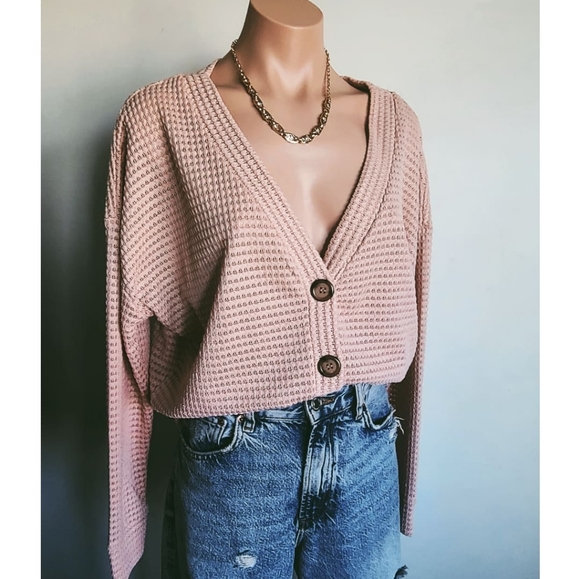 Sweaters - 🆕️Let's stay in Collection// Misty rose Cardigan
